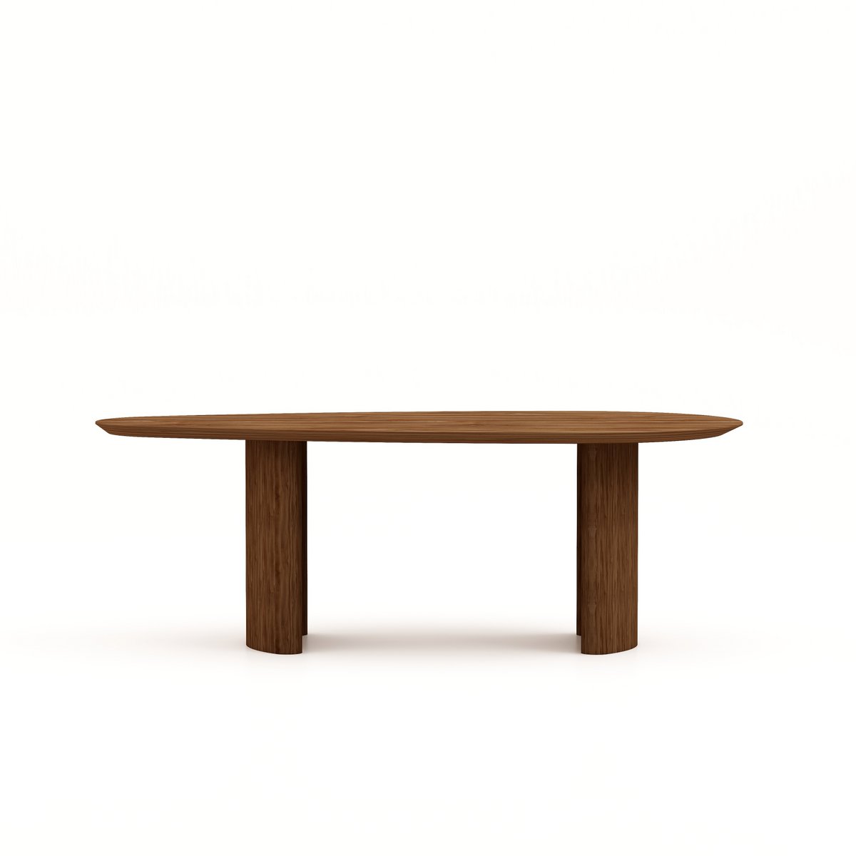 HSM Collection-Organische Eettafel Tide -240x110x76-Bruin-Acacia