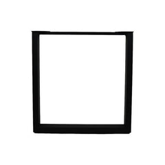 Eettafel U-poten - 70x8x72 - Zwart - Metaal - Set van 2