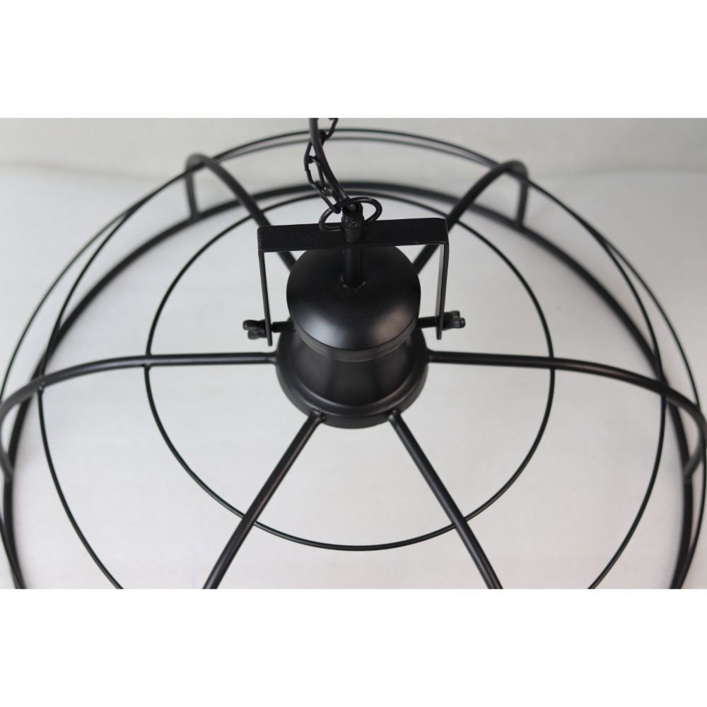 Crown Hanglamp - ø60 cm - Zwart gepoedercoat