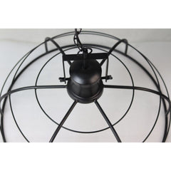 Crown Hanglamp - ø60 cm - Zwart gepoedercoat
