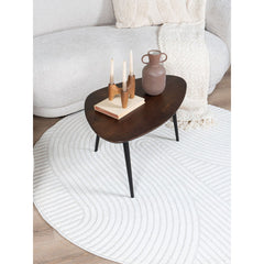 Vloerkleed Ella - Cream - Rond ø240 cm