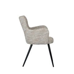 Wingstoel beige (Set van 2)