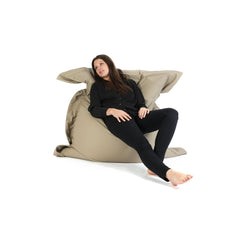 ZITZAK - LEERLOOK - BEIGE