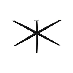 Tafelonderstel Spider Oakland -130x90x72 (65x65mm) - Zwart - Metaal