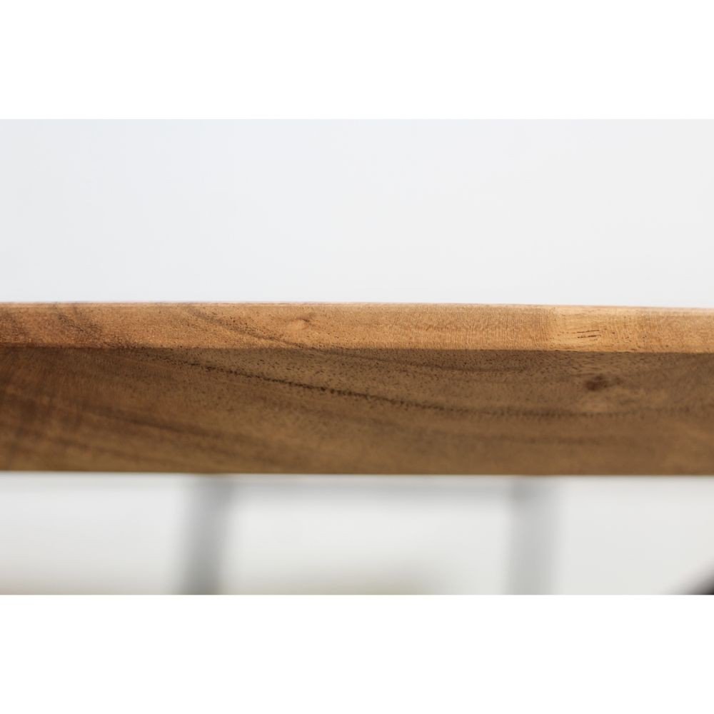 HSM Collection-Rond Tafelblad Zürich-ø120x3,8-Naturel-Acacia