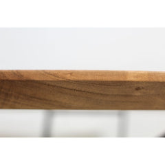 HSM Collection-Rond Tafelblad Zürich-ø120x3,8-Naturel-Acacia