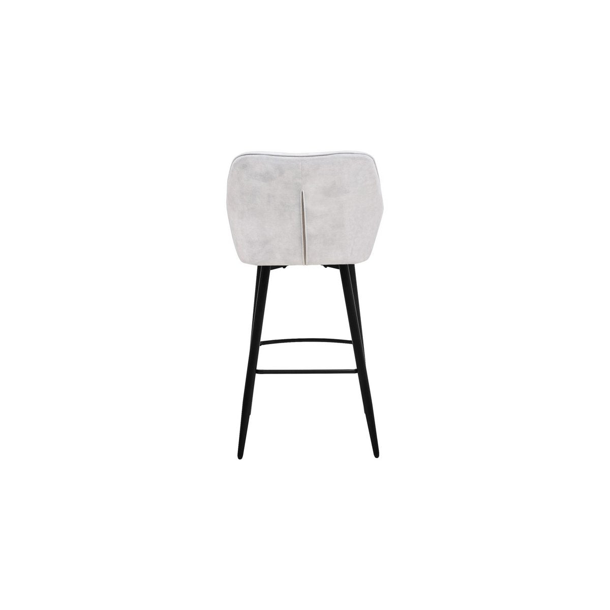Barkruk Liverpool - Set van 2 - 56x61x107 - Fluweel/metaal - Beige