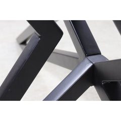 HSM Collection-Tafelonderstel Spider-80x80x72 (40x40mm)-Zwart-Metaal