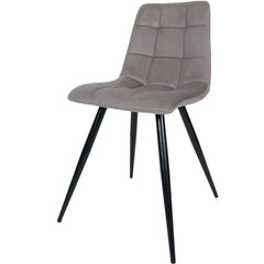 Eetkamerstoel Galgary Taupe Vintage Velvet