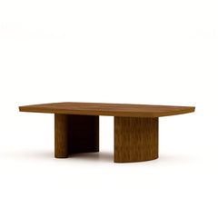 HSM Collection-Boot Salontafel Tide -130x80x40-Bruin-Acacia