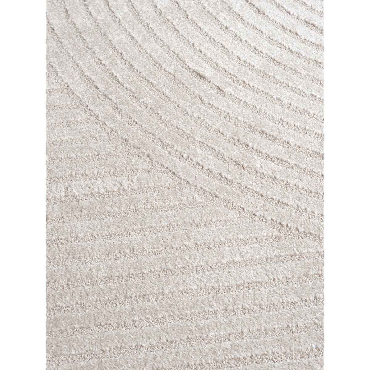 Vloerkleed Ella - Beige - Rond ø280 cm