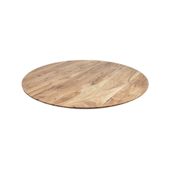 HSM Collection-Rond Tafelblad Zurich-ø100x3,8-Naturel-Acacia