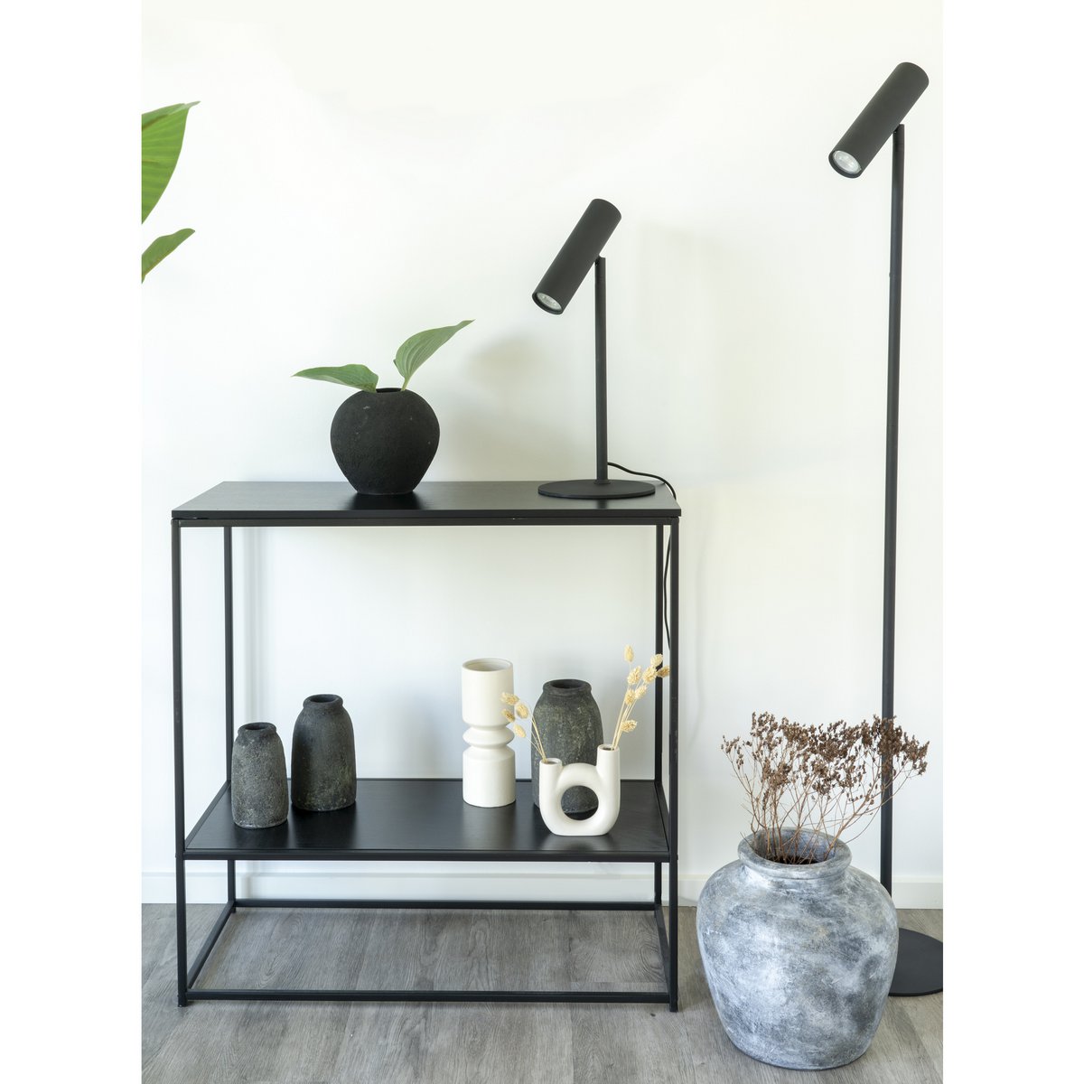 Paris Vloerlamp - Zwart