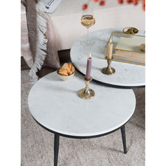 Salontafel Milou - Marmer - 65 cm