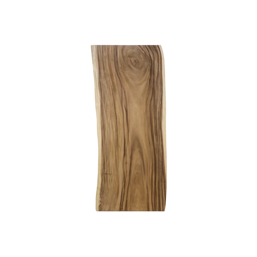 HSM Collection-Rechthoekig Tafelblad-280x80-100x6-Naturel-Munggur