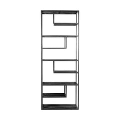 Vakkenkast Huub -  Zwart - 210x80x40