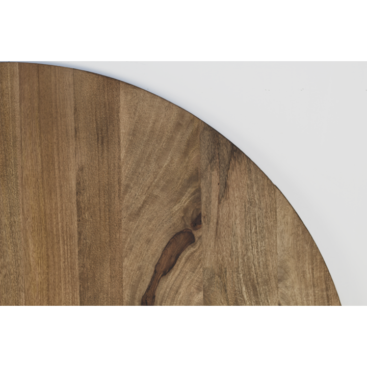 HSM Collection-Ovaal Tafelblad Oakland-240x120x3,5-Naturel-Mango