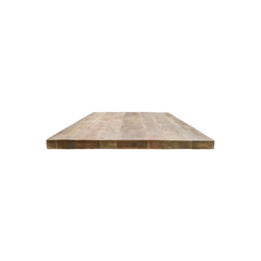 HSM Collection-Rechthoekig Tafelblad Portland -180x90x2,5+2,5-Naturel-Mango