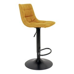 Barstoel - Mosterdgeel - set van 2