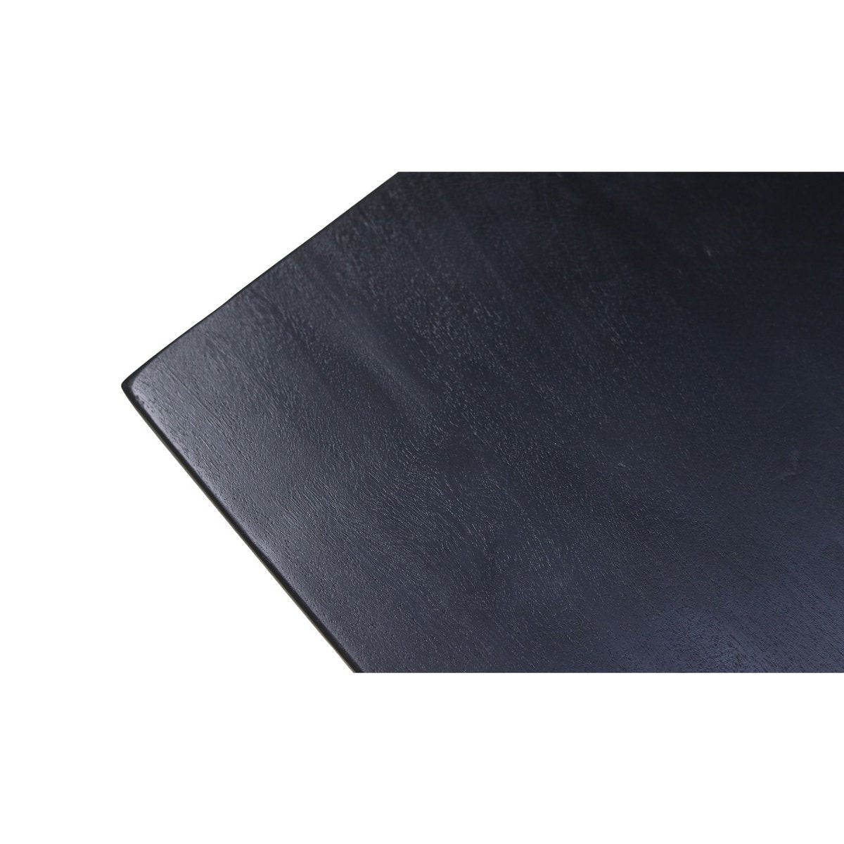HSM Collection-Rechthoekig Tafelblad Zürich-200x100x3,8-Zwart-Mango