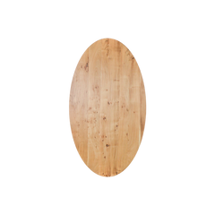 HSM Collection-Ovaal Tafelblad Zurich-220x110x3,8-Naturel-Acacia