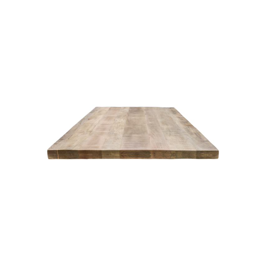 HSM Collection-Rechthoekig Tafelblad Portland-240x100x2,5+2,5-Naturel-Mango