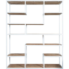 Vakkenkast Huub - Wit - 175x145x40