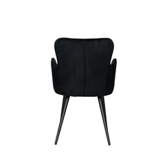 Wingstoel zwart (Set van 2)