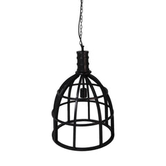 Hanglamp - ø40x50 - zwart - metaal