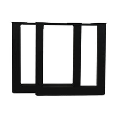 Eettafel U-poot - 70x10x72 - Zwart - Metaal
