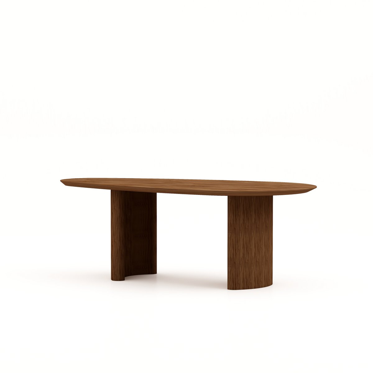 HSM Collection-Organische Eettafel Tide -240x110x76-Bruin-Acacia