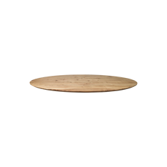 HSM Collection-Ovaal Tafelblad Zurich-220x110x3,8-Naturel-Acacia