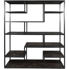 Vakkenkast Huub - Zwart - 175x145x40
