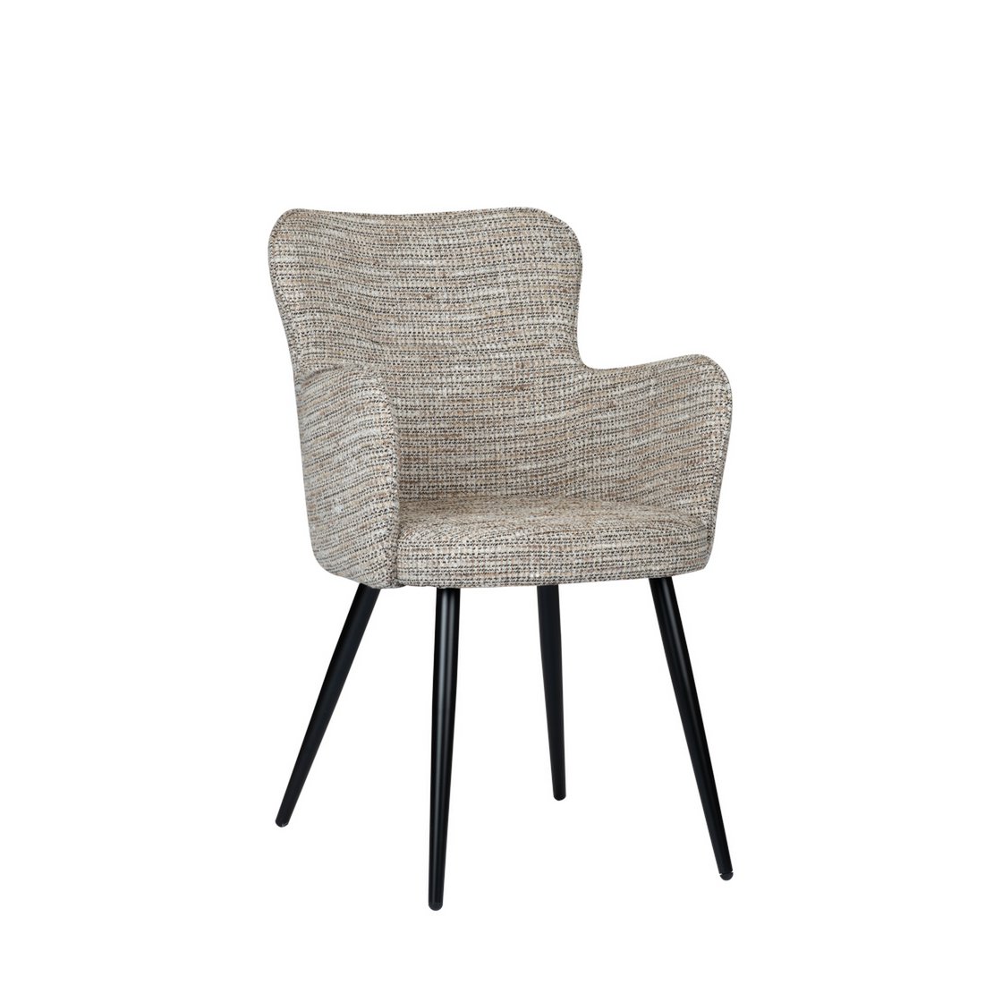 Wingstoel beige (Set van 2)