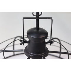 Crown Hanglamp - ø60 cm - Zwart gepoedercoat