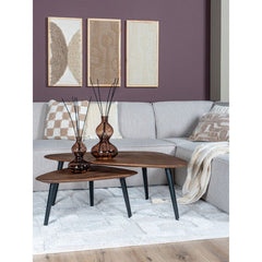 Salontafel Jamal – Espresso – Set van 2