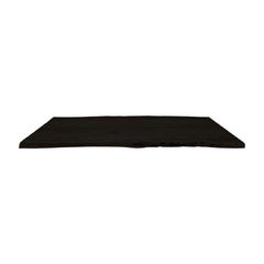 HSM Collection-Rechthoekig Tafelblad Soho- 200x100x4-Zwart-Acacia