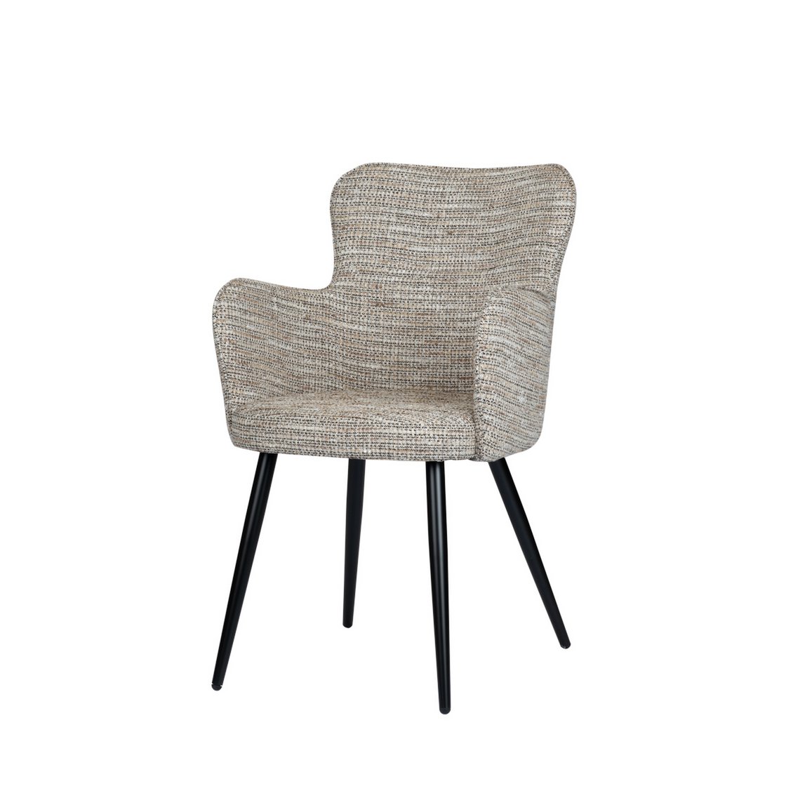 Wingstoel beige (Set van 2)