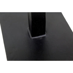 HSM Collection-Tafelonderstel 2 Pilaren-60x35x70 (60x60mm)-Zwart-Metaal