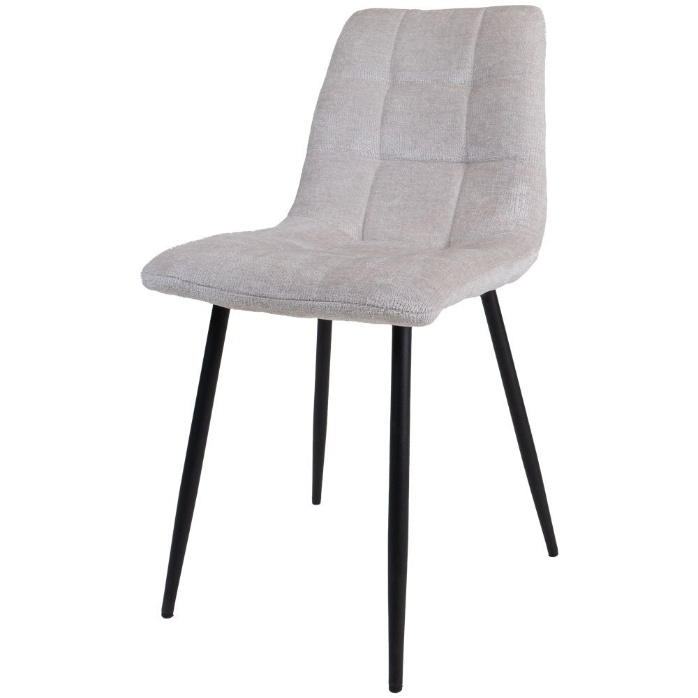Eetkamerstoel Jenna Bouclé Taupe