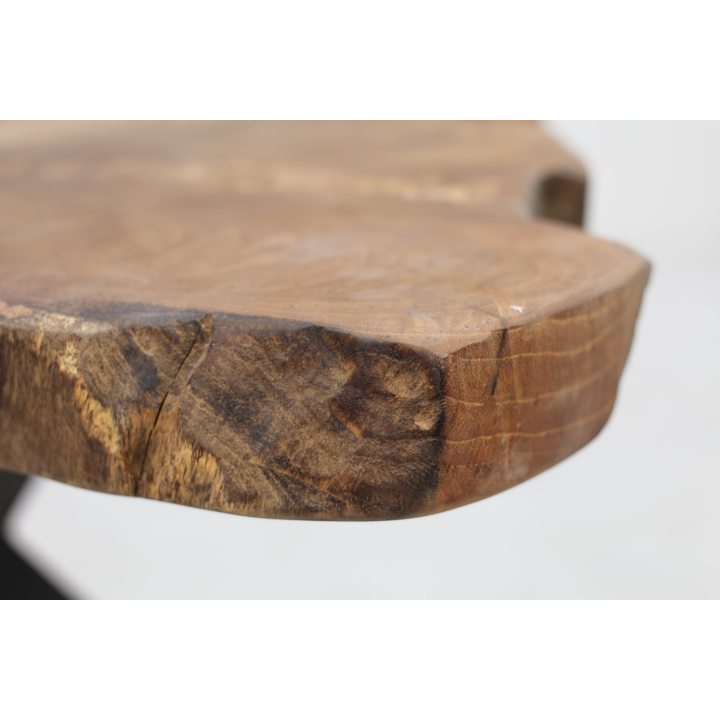 Salontafel Victoria - laag - teak/ijzer