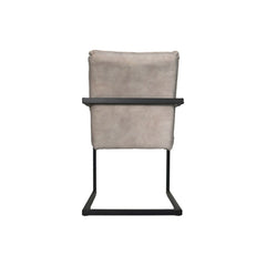 Eetkamerstoel Boston - Set van 2 - 56x68x89 - Adore 01 Naturel - Fluweel/metaal