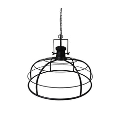 Crown Hanglamp - ø60 cm - Zwart gepoedercoat