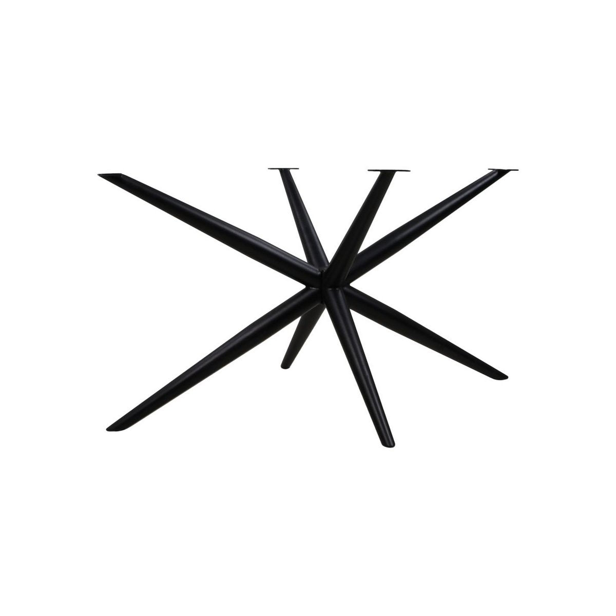 Tafelonderstel Spider Oakland -130x90x72 (65x65mm) - Zwart - Metaal