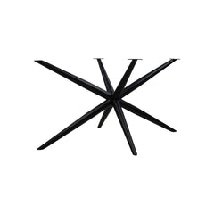 Tafelonderstel Spider Oakland -130x90x72 (65x65mm) - Zwart - Metaal