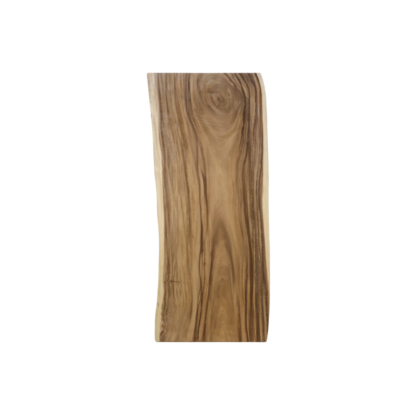 HSM Collection-Rechthoekig Tafelblad-350x100/130x8-Naturel-Munggur